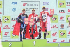 Tunggang CBR250RR, Herjun Atna Firdaus Kibarkan Merah Putih di ARRC China