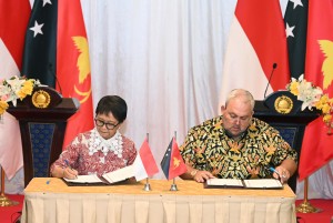 Perkuat Hubungan Bilateral dengan Papua Nugini, Menlu RI Dorong Kerja Sama Pembangunan