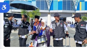 393 Jemaah Haji Indonesia Kloter Pertama Sudah Tiba di Madinah