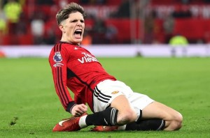 Final Piala FA: Manchester United Unggul 2-0 atas Manchester Citay di Babak Pertama