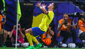 Cristiano Ronaldo Tua-tua Keladi, Pecahkan Rekor Pencetak Gol Terbanyak di Liga Pro Saudi