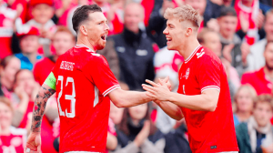 Denmark Bersorak, Norwegia Tertunduk Lesu di Laga Persahabatan