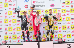 CBR250RR Tampil Perkasa di ARRC Jepang, Pebalap Astra Honda Sapu Juara Pertama