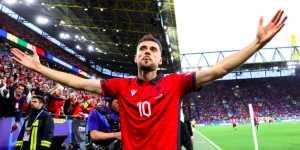 Albania Pecahkan Rekor Gol Tercepat di Kejuaraan Eropa Saat Lawan Italia