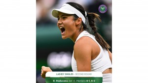 Emma Raducanu, Sinner, Alcaraz Maju ke Putaran Ketiga.