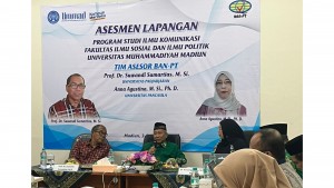 Rektor UMMAD Optimis Hasil Assesmen Prodi Ilkom Akan Dapat Status Baik Sekali