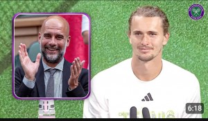 Zherev Mengaku Grogi Ditonton  Pep Guardiola