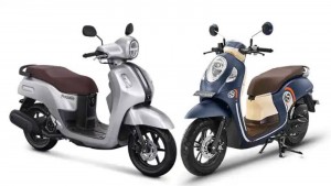Sensasi Retro Modern: Honda Scoopy vs Yamaha Fazzio Ramaikan Jalanan Indonesia!
