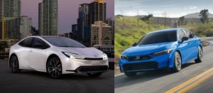 Toyota Prius 2024 Ditantang Honda Civic Hybrid 2025, Siapa Menang?