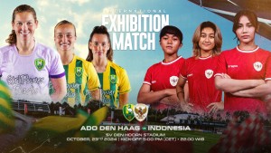 ADO Den Haag Vrouven, Lawan Pertama Timnas Putri Indonesia di Belanda