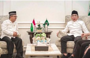 Silaturahmi ke PBNU, Mendikdasmen Cari Masukan Pengelolaan Pendidikan dan Kualitas Guru