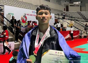 Maaliki Istiglal Amuskan, Mahasiswa UMS Harumkan Indonesia pada Ajang Pencak Silat di Uzbekistan