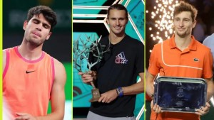 Zherev Geser Posisi Alcaraz ke Rangking 2 Dunia, Djokovic Turun ke Posisi 5, Sinner Tetap Bertahan di Peringkat 1