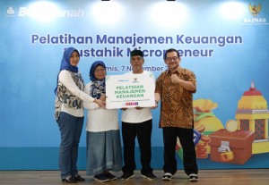 Gandeng Baznas, BCA Syariah Pelatihan Manajemen Keuangan Bagi Mustahik Micropreneur