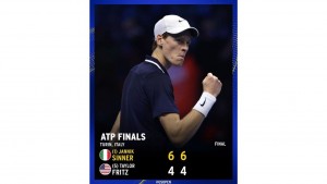 Singkirkan Taylor Fritz, Jannik Sinner Juarai ATP Nitto, Kantongi Hadiah 35,8 Miliar