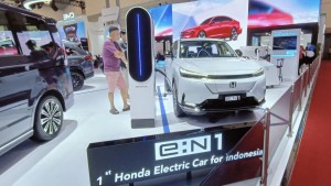 Honda Pamer Mobil Listrik e:N1 dan Program Spesial di GJAW 2024