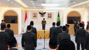 Menag Prof Nasaruddin Lantik 2 Rektor UIN dan Kukuhkan 8 Pejabat Eselon II Kemenag