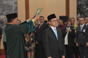 Prabowo Angkat Muhammad Taufiq Sebagai Kepala LAN
