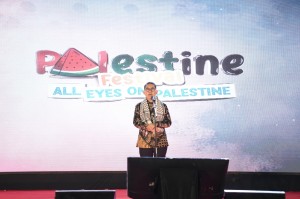 Menbud Fadli Zon Mengapresiasi Palestine Festival sebagai Wujud Dukungan Lewat Jalur Kebudayaan