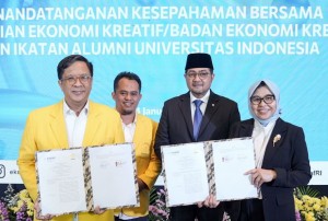 Gandeng Iluni UI, Menekraf Ajak Alumni Kembangkan Ekonomi Kreatif