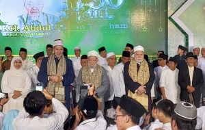 Hadiri Haul ke-30 KH Wahab Turcham, Tiga Ulama Mesir Doakan Yayasan Khadijah