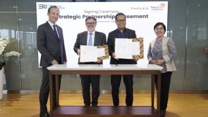 Telkom dan Thales Jalin Kemitraan Strategis untuk Keamanan Digital dan Kota Cerdas di Indonesia