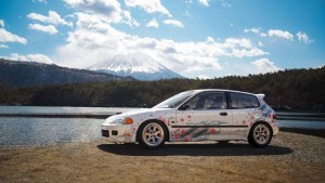 Honda Civic Bergaya Batik Pamerkan Kecanggihan Produk Aftermarket Indonesia di Jepang