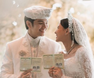 Angga Yunanda dan Shenina Cinnamon Resmi Menikah