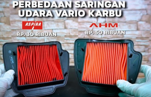 Cara Mudah Membedakan Filter Udara Motor yang KW dengan Asli