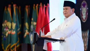 Prabowo Janji akan Gunakan Seluruh Tenaga dan Wewenang untuk Basmi Korupsi