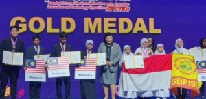Tim Robotika SD Muhammadiyah 4 Pucang Surabaya Raih Medali Emas di Thailand