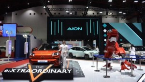 Dominasi Aion V di IIMS 2025, SUV Listrik Rp 449 Juta dengan DNA T-Rex