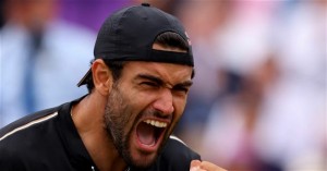 Mateo Barrettini Teriak Kegirangan Setelah Sukses Menumbangkan Novak Djokovic