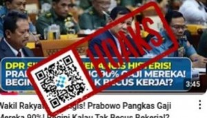 Ada Kabar Presiden Prabowo Potong Gaji Anggota DPR 90%, Benarkah?