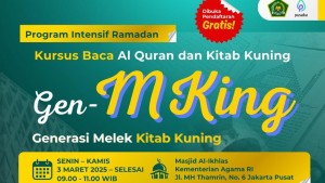 Kemenag Buka Kursus Baca Al-Qur'an dan Kitab Kuning Selama Ramadhan, Begini Cara Daftarnya
