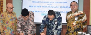 BPKH dan UIN Jakarta Kerja Sama Pendidikan dan Riset Keuangan Haji