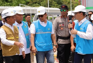 Jelang Idul Fitri, Menteri ESDM Tinjau Kesiapan PLN Nusantara Power PLTMG Baubau