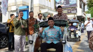 Muhammadiyah Bikin Gebrakan Lagi: Luncurkan Becak Listrik Didukung Bank Danamon Syariah