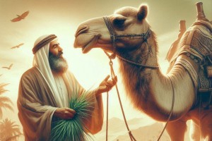 Kisah Sufi: Si Tolol dan Unta yang Sedang Makan Rumput