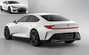 Toyota Corolla Hybrid Sedan 2027 Meluncur Secara Virtual dengan Desain  Gaya Camry 2025 Yang Makin Keren