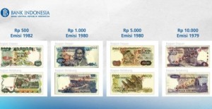 Uang Kertas 1979, 1980, dan 1982 Bisa Ditukar di BI hingga 30 April