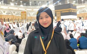 Levina, Jamaah Haji Termuda Jateng Semangati Gen Z untuk Mendaftar Haji