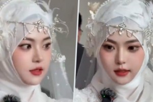 Pengantin Wanita China Jadi Viral karena Cantiknya Bak Bidadari, Berasal dari Keluarga yang Terkenal dengan Paras Menawan