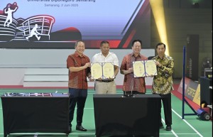 Djarum Foundation Buka Polytron Stadium di Undip, Semangat Baru Bulutangkis & Pendidikan