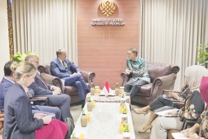 Terima Kunjungan Kehormatan Dubes Prancis, Menbud Tindak Lanjuti Kerja Sama Bidang Kebudayaan