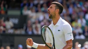 Djokovic Sukses Lolos Perempat Final Wimbledon Setelah Tumbangkan De Minaur