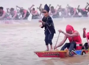 Fenomena Tarian Dikha Pacu Jalur, Ditiru Sederet Atlet Dunia Hingga Diberitakan Media Internasional