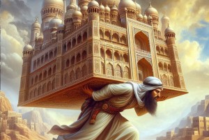 Proyek Raksasa Abu Nawas: Mengangkat Istana ke Gunung Memakai Humor