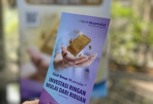Bank Muamalat Catat Lonjakan Pembiayaan Emas di Semester I, Target Tembus Rp500 Miliar Tahun Ini