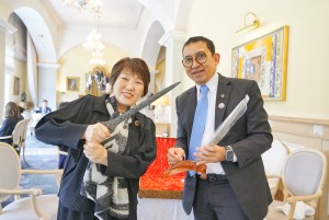 Pertemuan Bilateral Indonesia Jepang Fadli Zon dan Toshiko Abe Sepakat Perkuat Kerja Sama Budaya